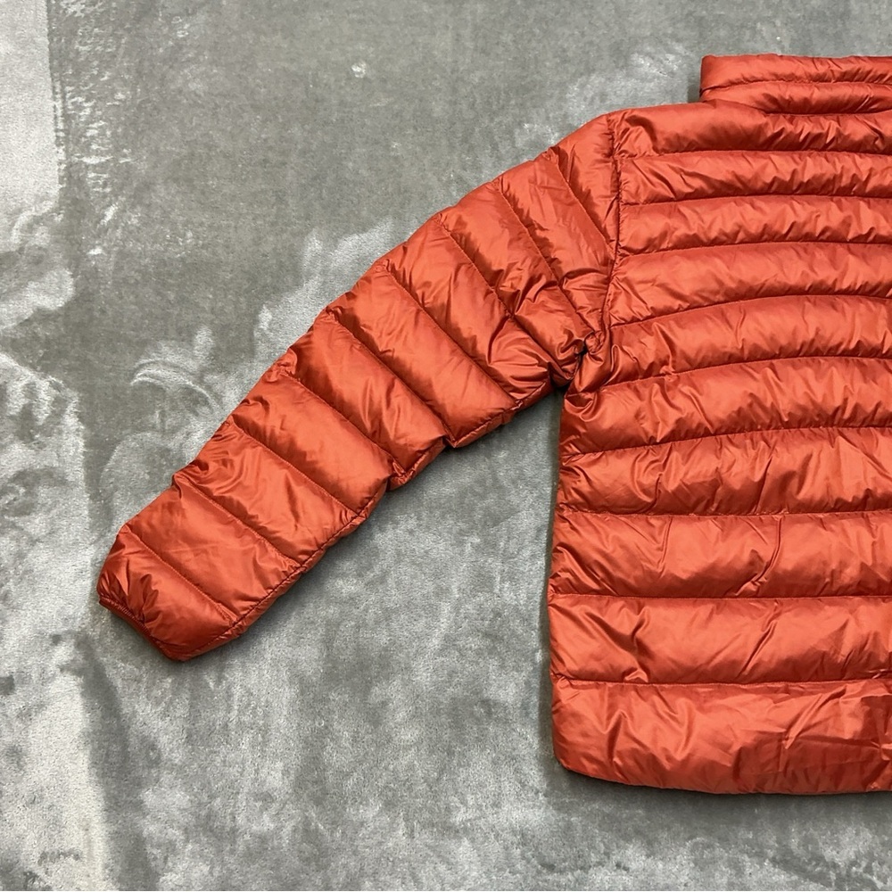 REI co-op 650 Down Puffer Jacket Womens Large redrock outdoor hiking lightweight - Picture 10 of 14